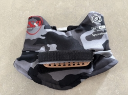 Camo Youth Full Circle Cut Protection Neck Guard/NLP With Removable Impact Protection Option